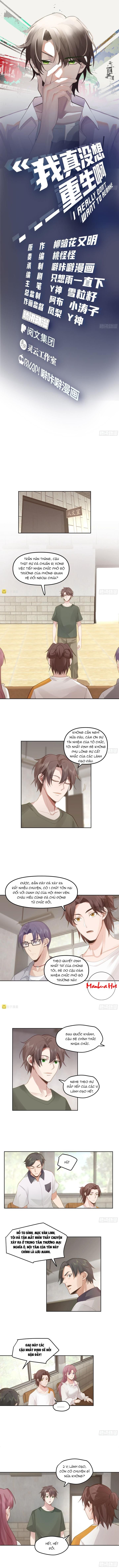 Đọc truyện [Manhuahot] Tôi thật sự không muốn tái sinh đâu - Chap 19